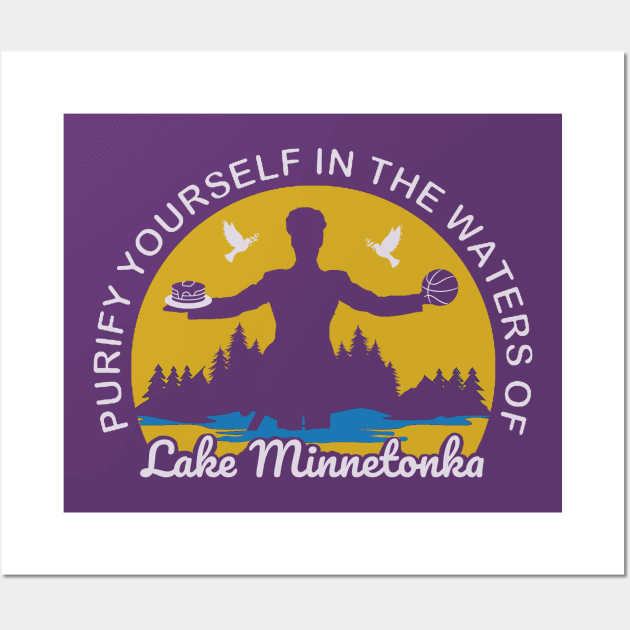 Purify Yourself In The Waters Of Lake Minnetonka Wall Art by Bigfinz